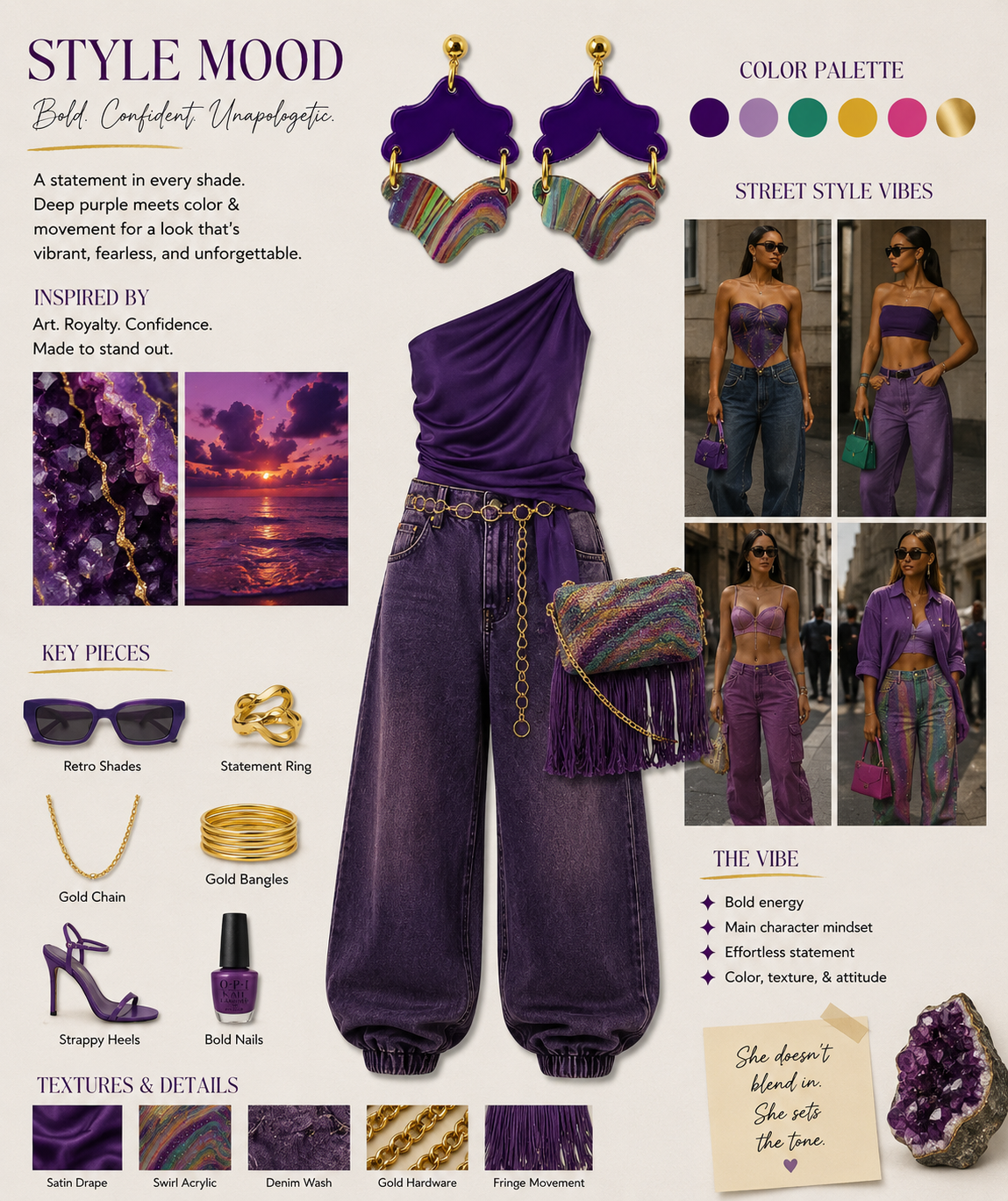 Purple Saturn